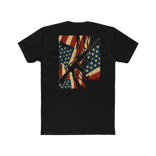 Patriotic Rifle Graphic Tee