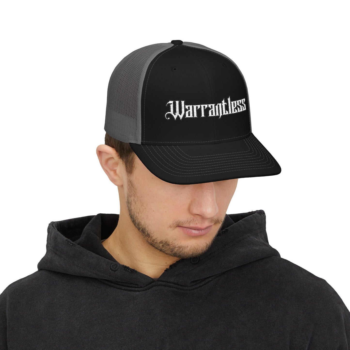 Warrantless Snapback Trucker Cap
