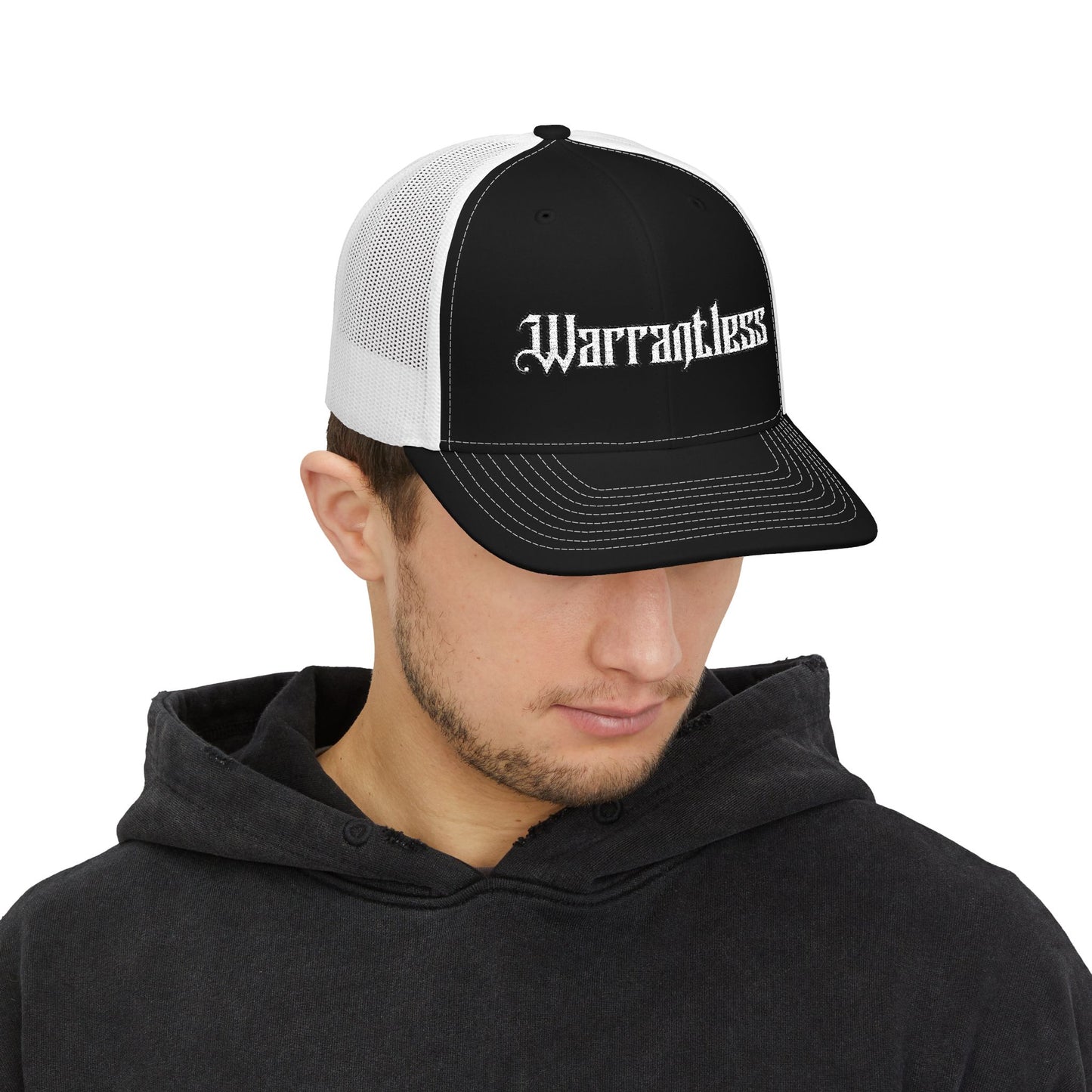 Warrantless Snapback Trucker Cap