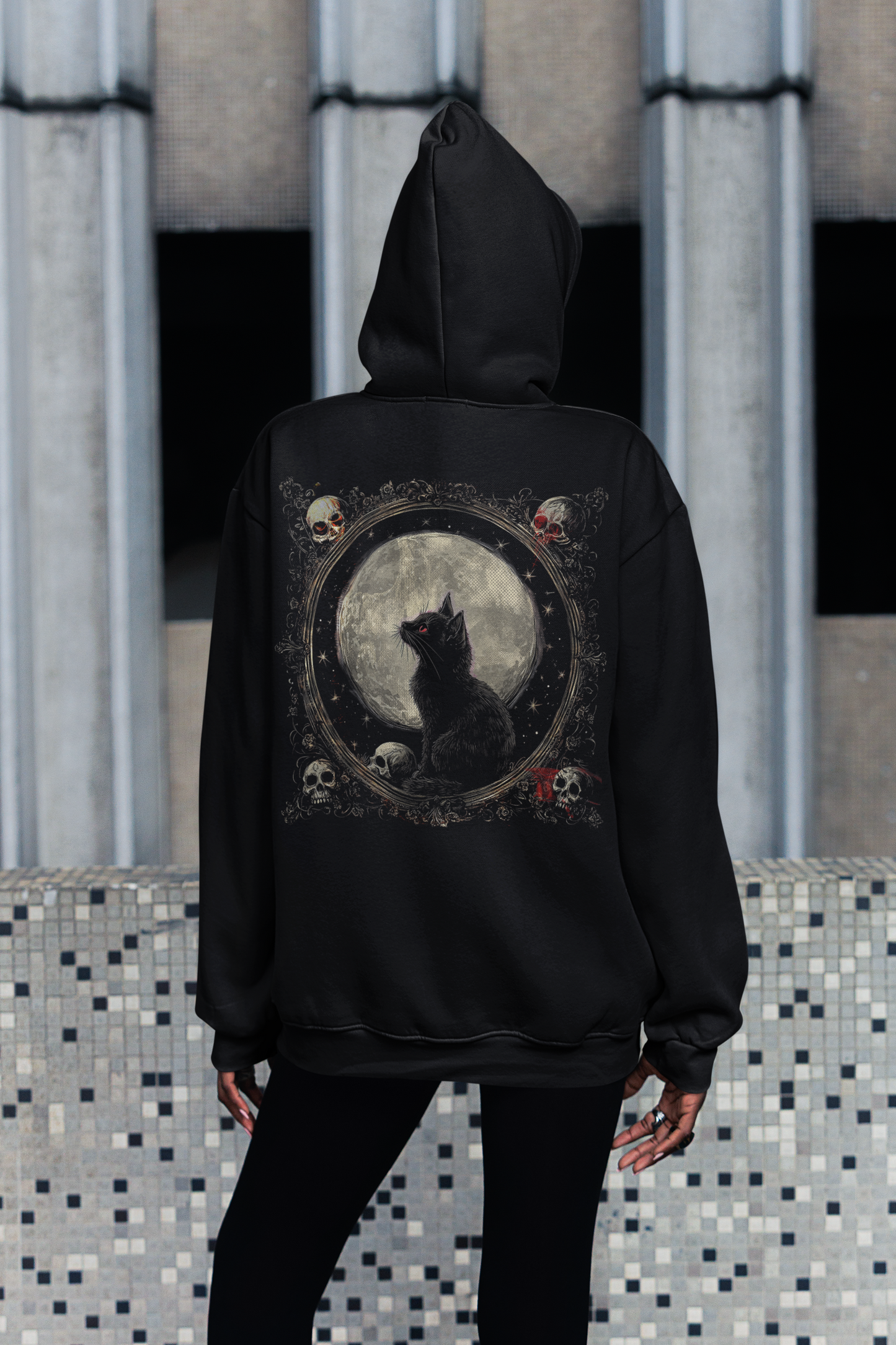 Halloween Cat Hoodie