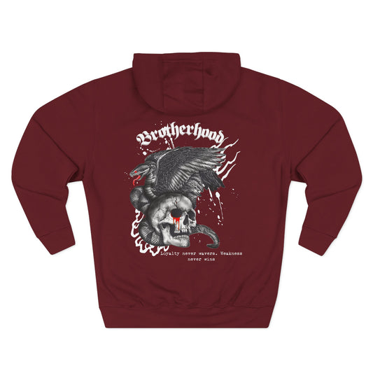 Brotherhood Three-Panel Fleece Hoodie