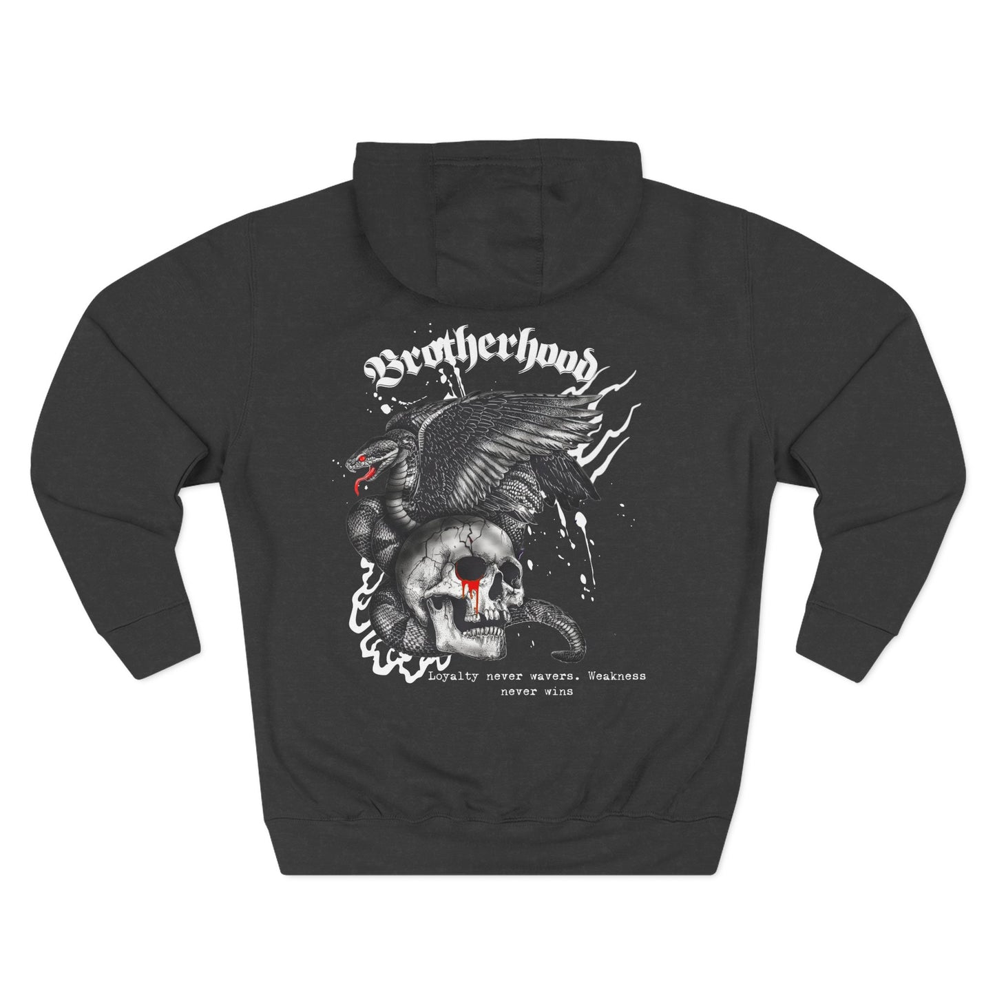 Brotherhood Three-Panel Fleece Hoodie
