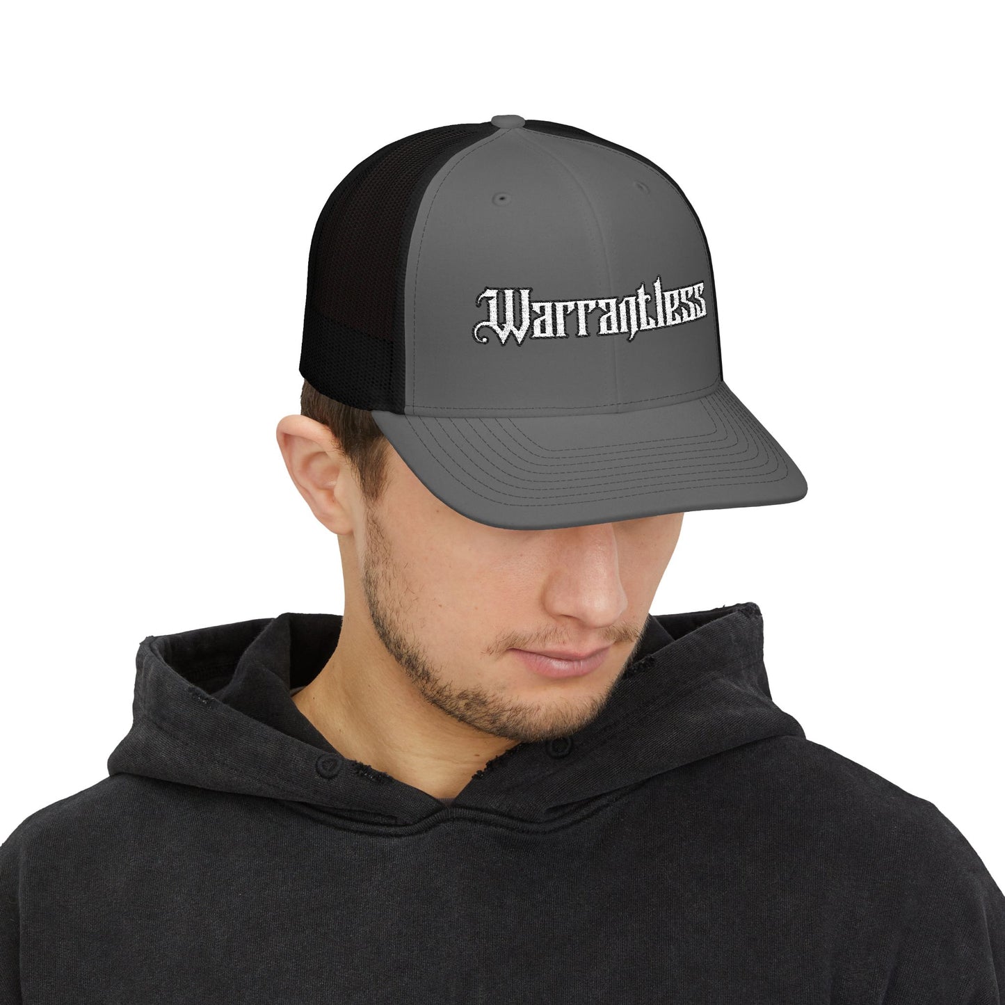 Warrantless Snapback Trucker Cap