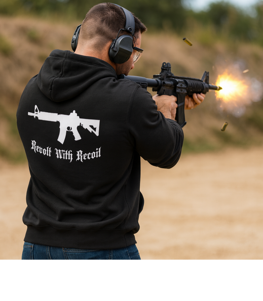 Revolt With Recoil Hoodie